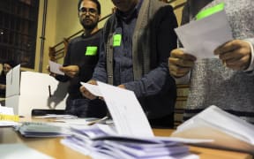 Voting underway in Barcelona.