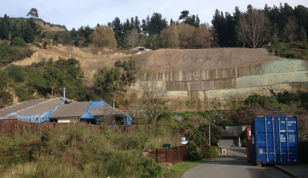 The old quarry was stabilised at a cost of $1 million.