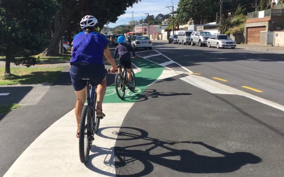 Island Bay cycleway, Wellington.