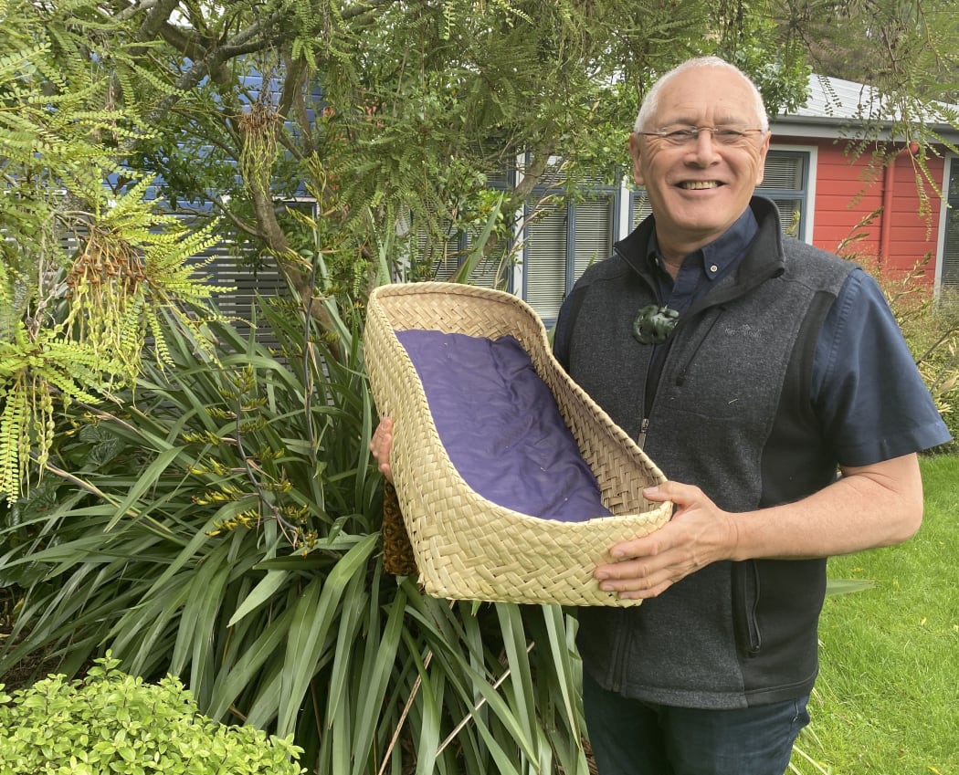 Professor David Tipene Leach has won the 2020 Tahunui-a-Rangi Award for leading the team that developed wahakura for safe shared sleeping.
