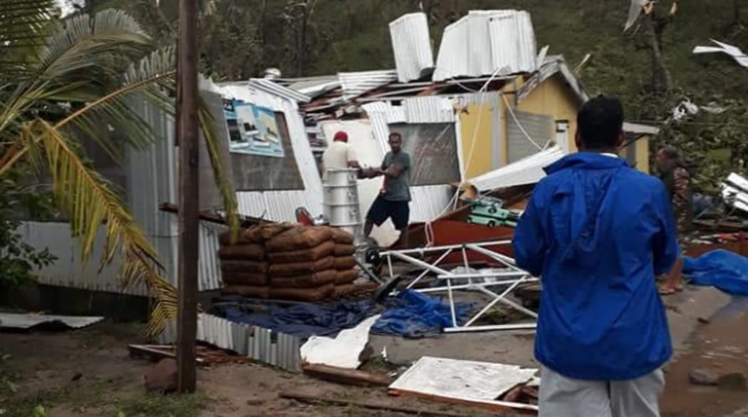 Kadavu after Cyclone Keni