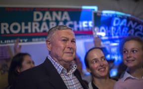 Republican congressman Dana Rohrabacher.