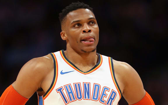 Oklahoma City Thunder point guard Russell Westbrook. 13.3.19
