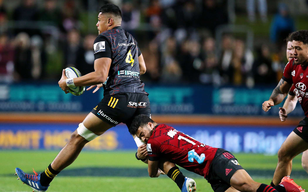 Chiefs lock Tupou Vaa'i . Chiefs v Crusaders, Super Rugby Aotearoa. FMG Stadium Waikato, Hamilton, New Zealand. Saturday 1 August 2020. Â© Copyright photo: Bruce Lim / www.photosport.nz