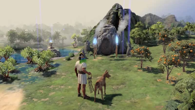 A still from Civilization 7