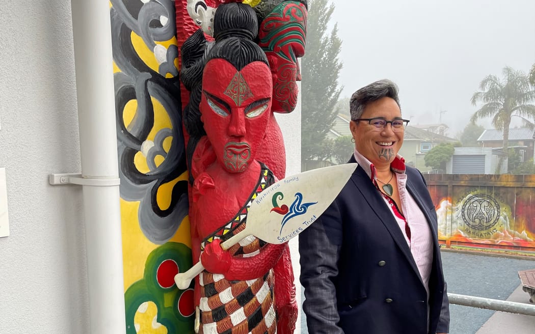 Kirikiriroa Family Services Trust chief executive Dr Nicole Coupe. The trust is running the new Kimi Manaakitanga Play Stay Grow Hub.