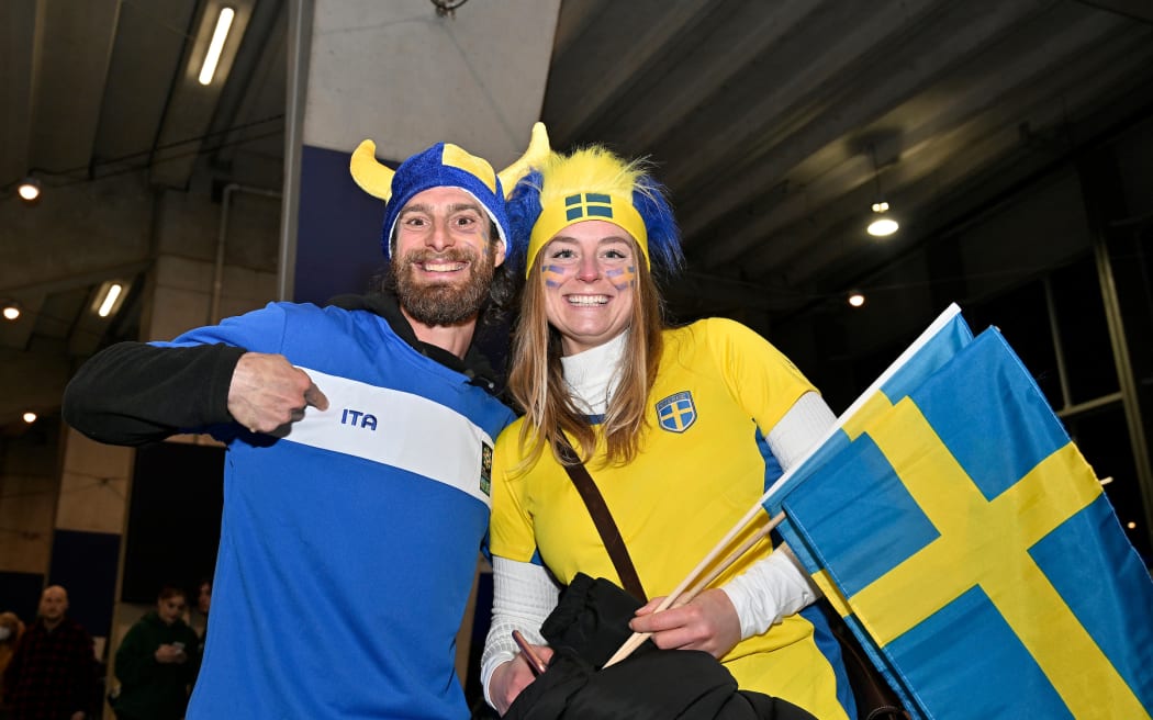 Football fans arrive before the FIFA Women’s World Cup Group G -  Sweden v Italy at Wellington Regional Stadium, Wellington, New Zealand on Saturday 29 July 2023.
Copyright photo: Masanori Udagawa /  www.photosport.nz