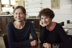 Susan Paris and Kate De Goldi