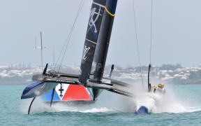 Artemis Racing  racing Softbank Team Japan 8 June Bermuda