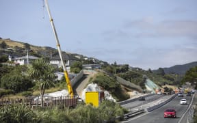 Transmission Gully construction