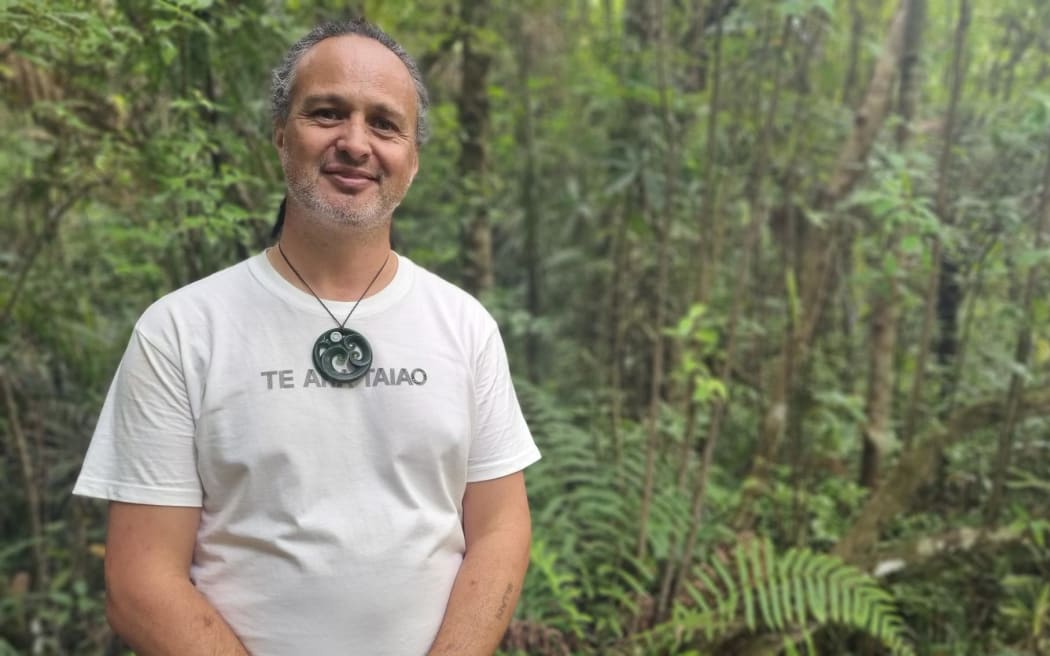 Ngā Mahanga a Tāiri hapū member Tane Manukonga.