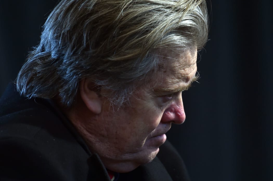 Former Trump aide Steve Bannon