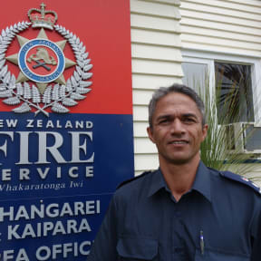 Fire Service Area Commander for Whangarei and  Kaipara Wipari Henwood