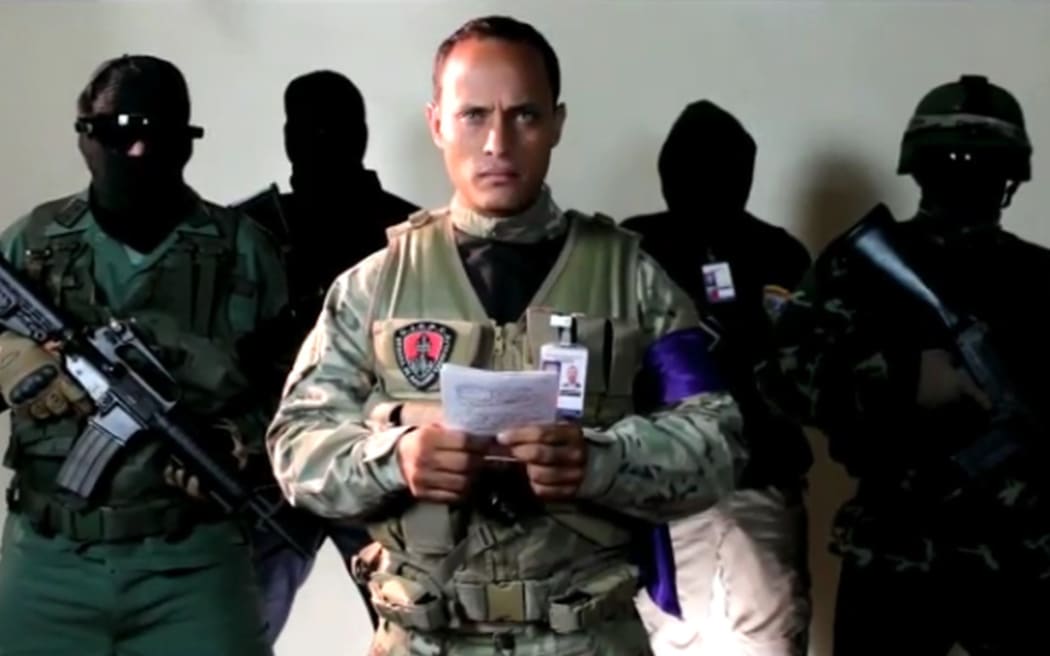 An officer identifying himself as Oscar Perez made a statement on Instagram.