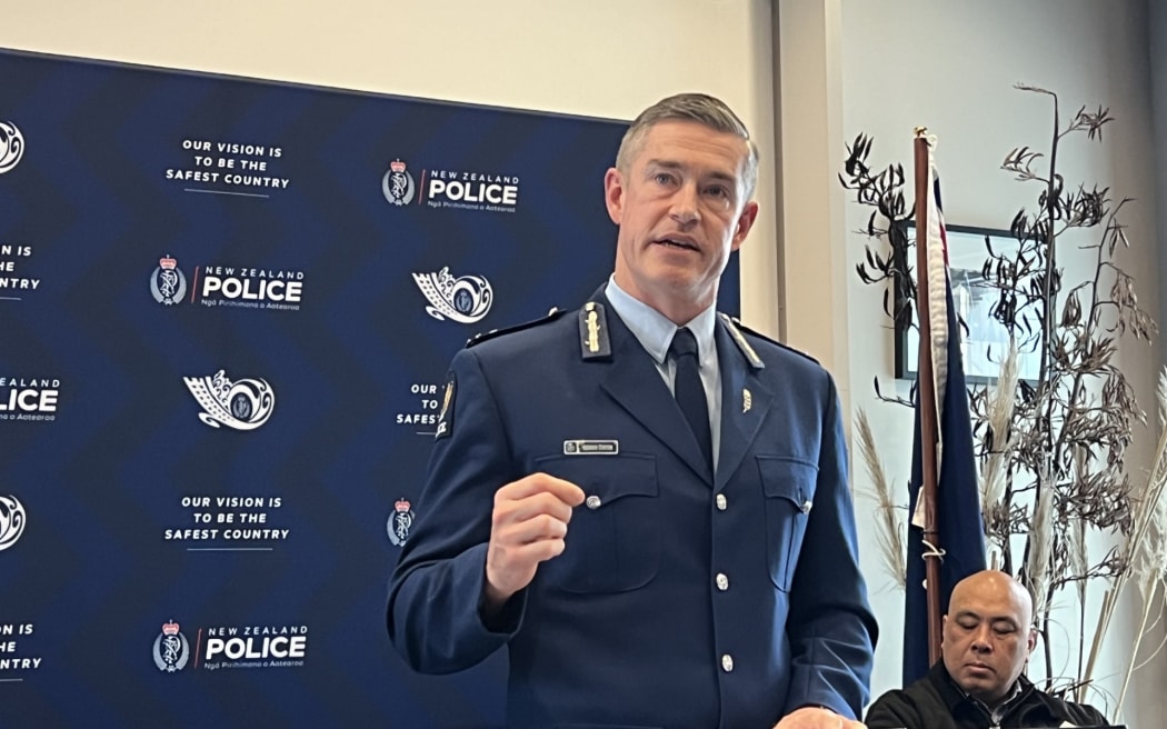 Police commissioner Andrew Coster