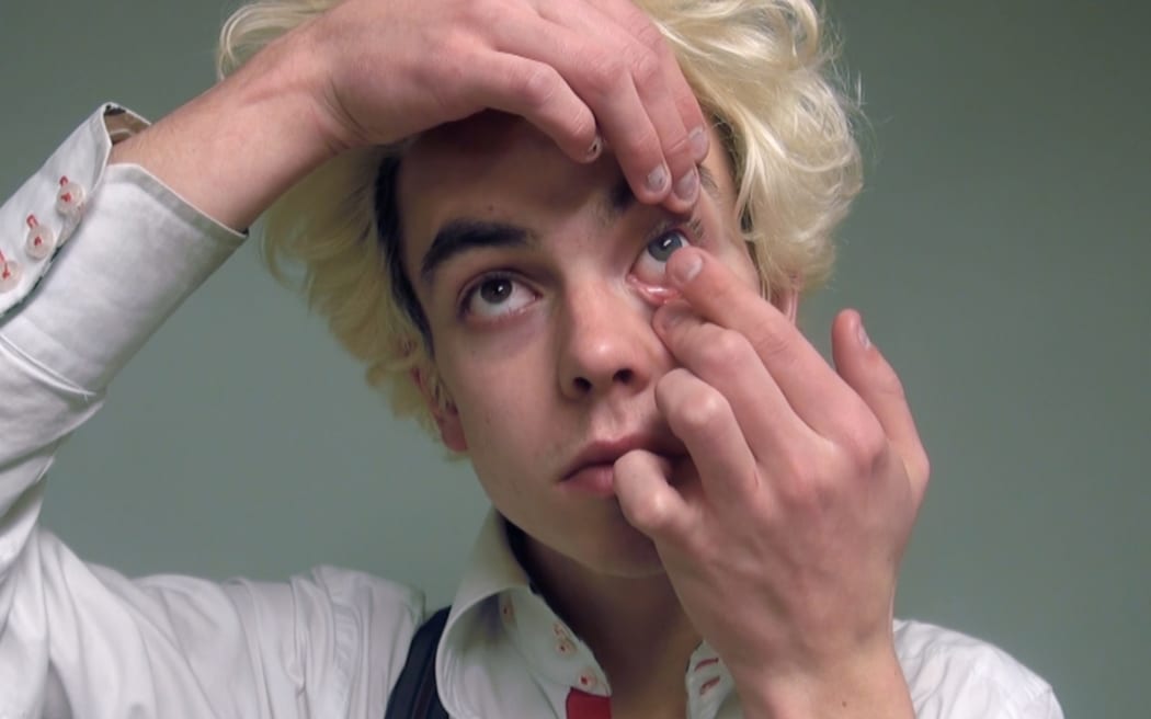 Theo Macdonald has filmed himself impersonating David Bowie.