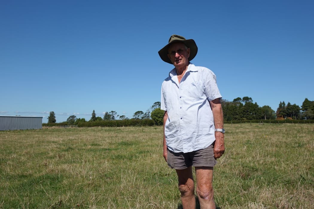 Taranaki farmer Fred Marshall says he does not feel the 'orphaned' oil well on his property was his to deal with.