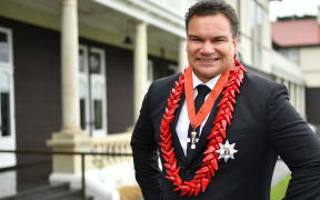 Sir Michael Jones after being Knighted in 2017