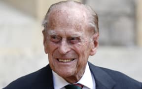 Prince Philip, Duke of Edinburgh arrives for the transfer of the Colonel-in-Chief of The Rifles ceremony at Windsor castle in Windsor, July 2020.