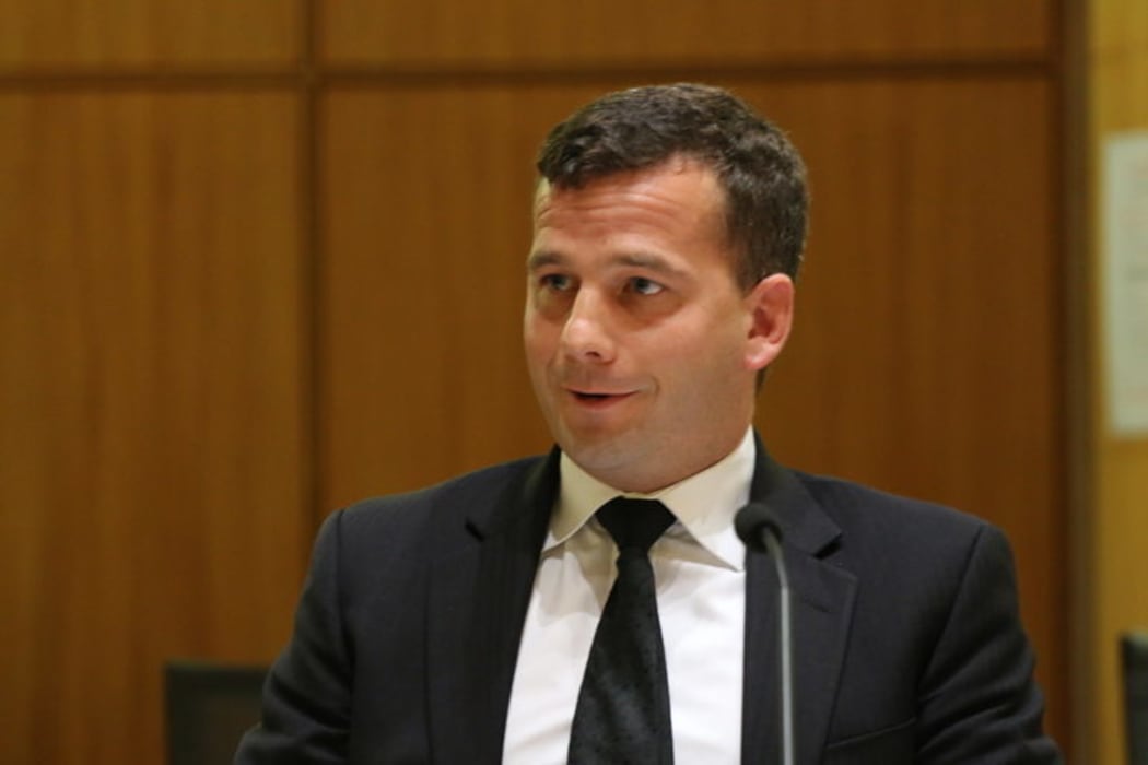 The euthanasia bill's sponsor, David Seymour.