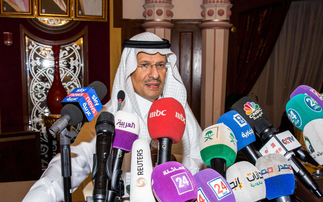 Energy Minister Prince Abdulaziz said Saudi Arabia's oil output will be back to normal by the end of September.