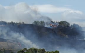 Hastings scrub fire