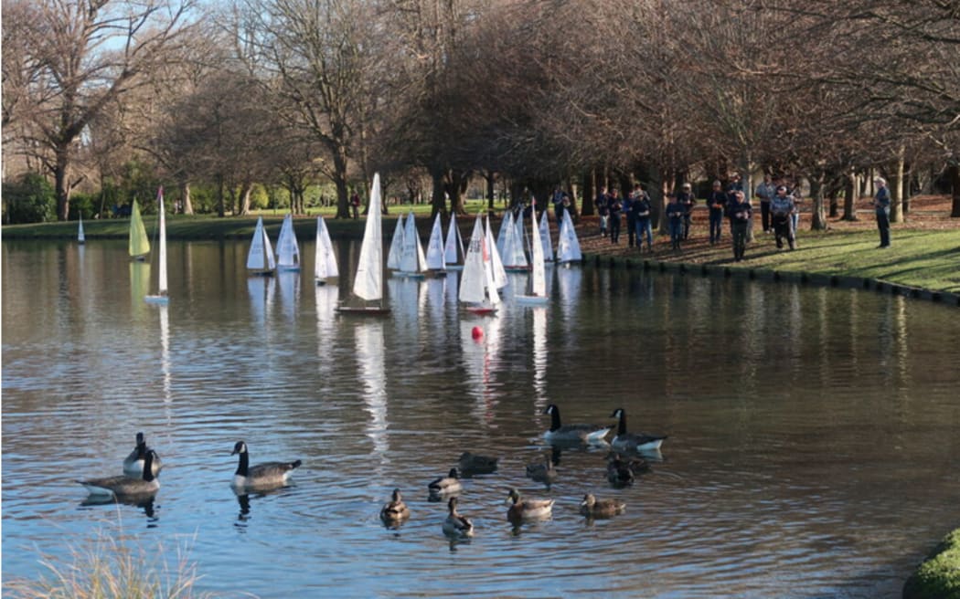 Christchurch Model Yacht Club on Lake Victoria