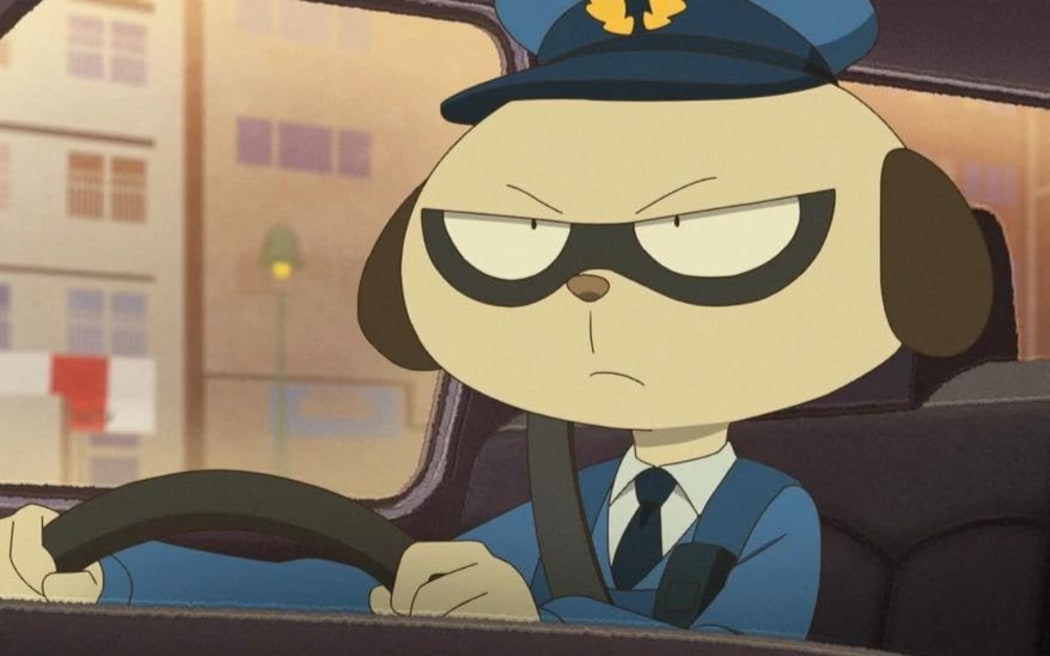 A still from Odd Taxi