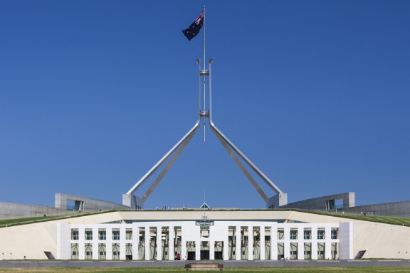 Parliament House, Canberra, Australia.