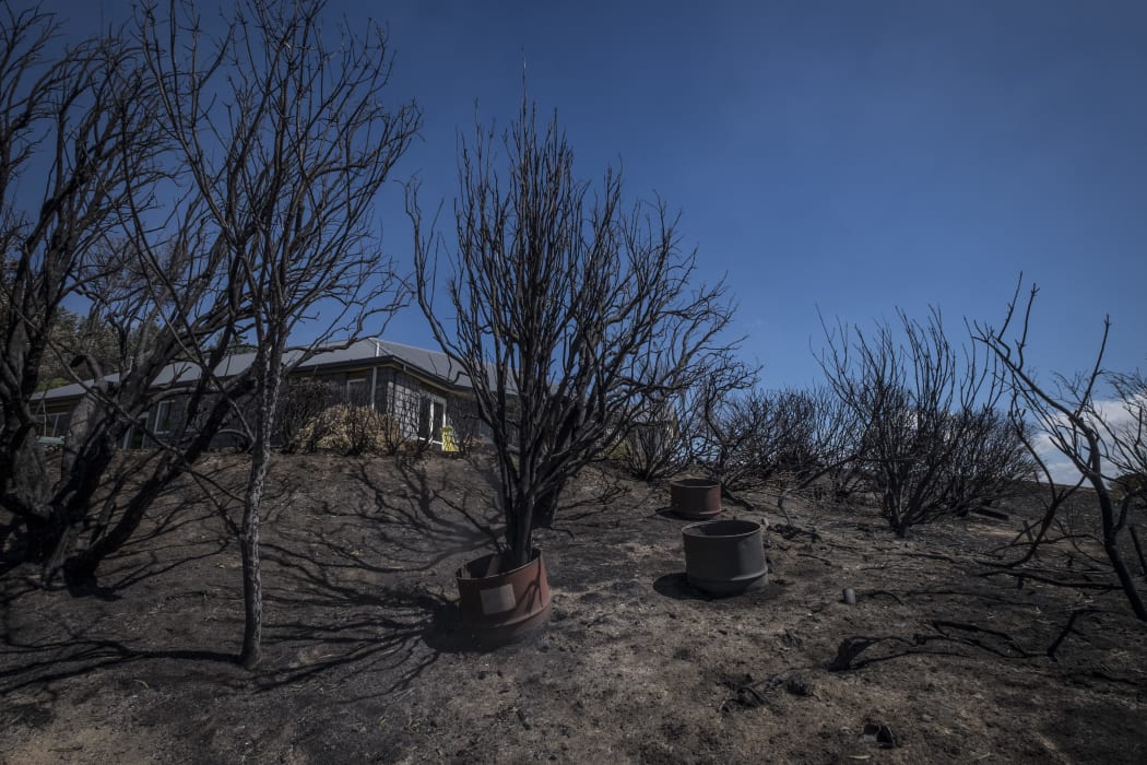 Close call for property in the Port Hills fires