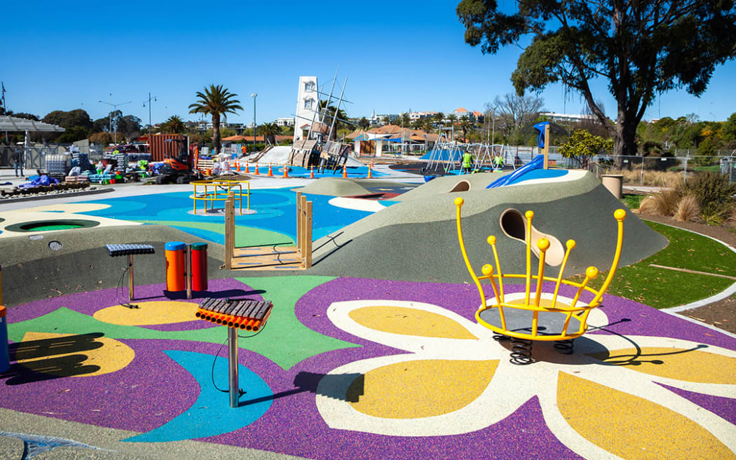 Playground at Caroline Bay