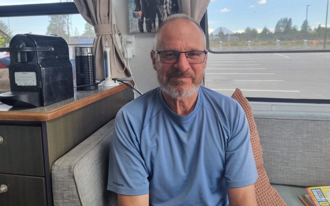 Alister McDermid had just finished the Tongariro Crossing on Monday when he saw the fire.