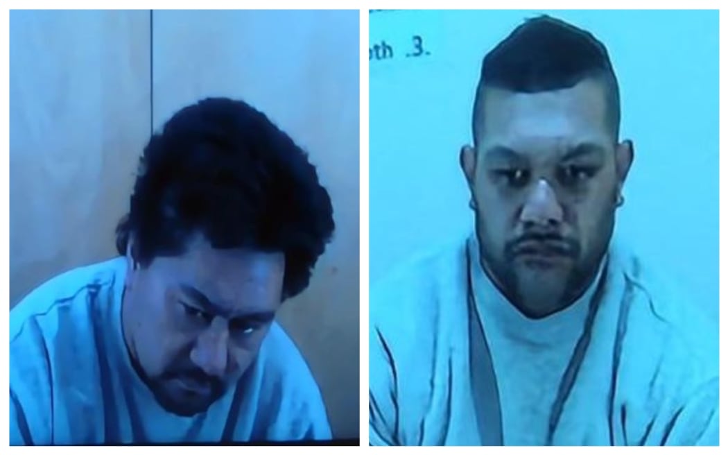 Jimmy Heremaia, left, and Ropine Paul - co-accused in Ariki case. Name suppression lifted  on 29/19/24