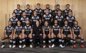 The New Zealand Kiwis team to take on Tonga in 2019.