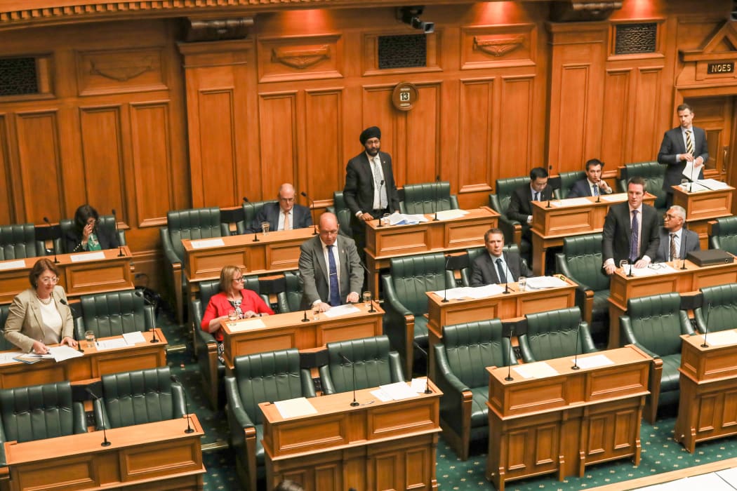National MPs filibustering during a prior bill's committee stage in an attempt to prevent the Death with Dignity Bill from reaching the floor.