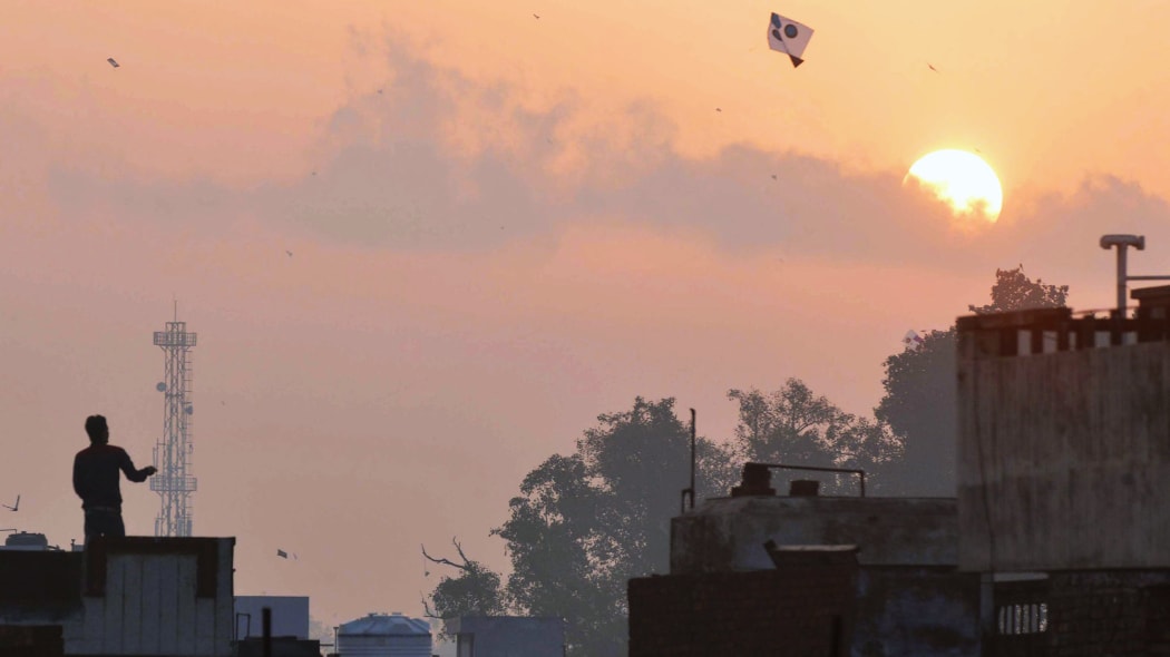 Kite-flying is a popular sport in many parts of India