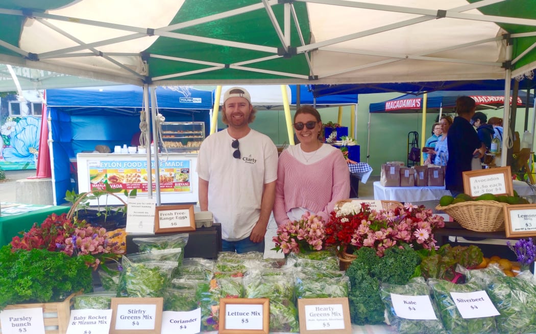 Morgan loves selling at the Taranaki Farmers Market for its community vibe and flexibility