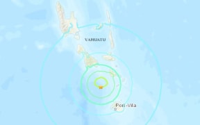The 6.3 magnitude earthquake struck NNW of Port Vila.