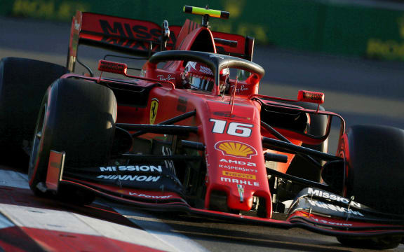 Ferrari driver Charles Leclerc.