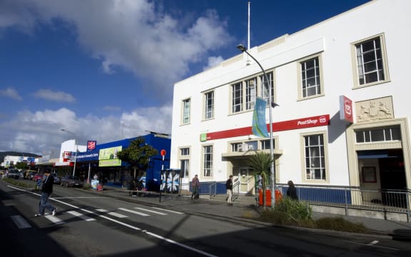 The main street of Kaitaia.
