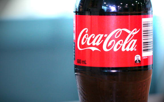 A Coca Cola bottle.