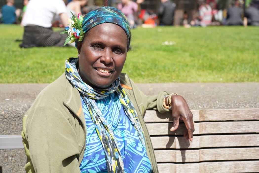 Wellington Solomon Islands Community’s secretary Glorious Marie Oxenham, affectionately known as ‘Aunty Glo’. 19 October 2017