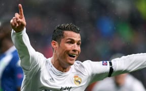 Real Madrid's Christiano Ronaldo.
