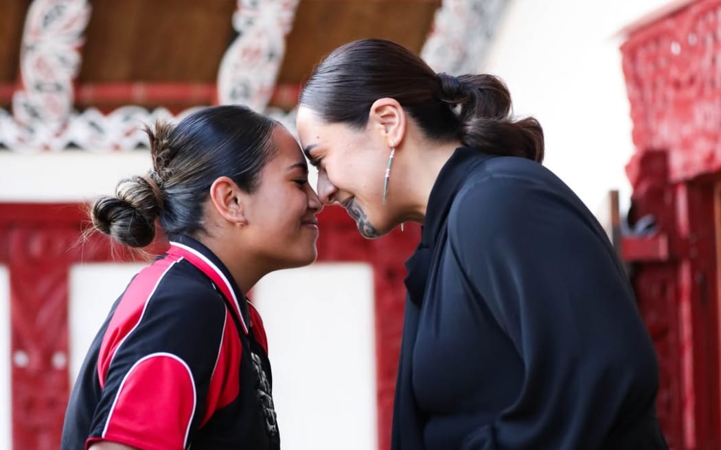 The first day of Te Arikinui Kuini Nga wai hono i te po's Koroneihana was marked with haka celebrations from her rohe, Waikato Tainui.