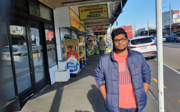 Sandringham Business Association chairperson Jithin Chittibomma