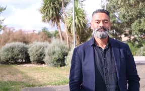 Professor Meihana Durie at Massey University Campus, Te Papaioea.