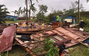 The morning after category five Cyclone Winston hit Fiji.