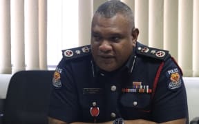 Police Commissioner David Manning at the Police headquarters at Konedobu, Port Moresby. September 2023