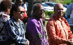 Representatives of the West Papua National Coalition for Liberation