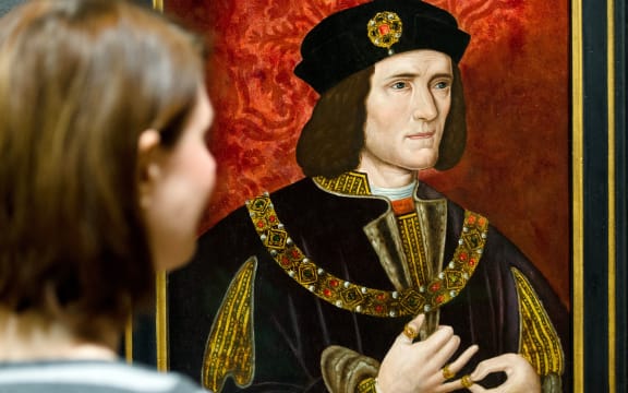 A painting of Richard III by an unknown artist at London's National Portrait Gallery.